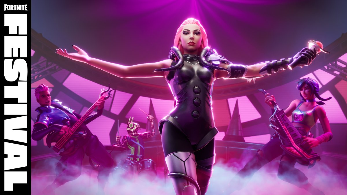 You’ve been asking for it for years. Mother Monster is here to deliver ✨ That’s right, festies: @ladygaga is our featured artist for Fortnite Festival Season 2. Freak out, freak out, freak out! fn.gg/FestivalS2