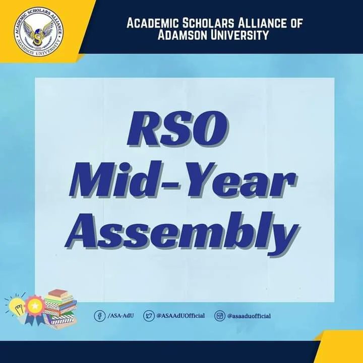 ASAAdUOfficial's tweet photo. Proudly, we announce that ASA-AdU has been named as one of the Top 10 Performing Recognized Student Organizations during the RSO Mid-Year Assembly for 1st semester. 🙌

We are truly grateful!

#OneProudScholar 
#MoreThanOneColor 
#ExcellenceinDivergence 
#TriumphOverAdversity https://t.co/V5Azyg6VCA