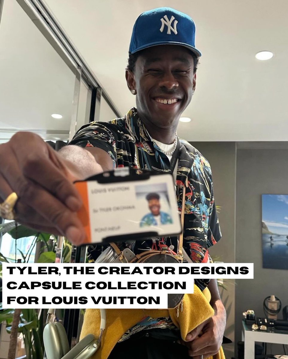 AttireSaint's tweet photo. It’s really happening.

Tyler, the Creator has been invited by Pharell Williams to design a capsule collection for Spring 2024. 

This will be Pharell’s first stand-alone collaboration since becoming Creative Director of the French power house back in February 2023. https://t.co/l5K080BUKY