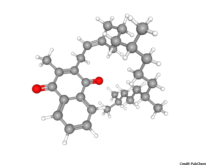 NobelPrize's tweet photo. Vitamin K is a compound that is crucial for blood clotting. Nobel Prize laureate Henrik Dam is credited with its discovery after treating chickens with hempseed that contained the vitamin. This knowledge became especially important in treating bleeding among small children. https://t.co/jH8juw3xCl