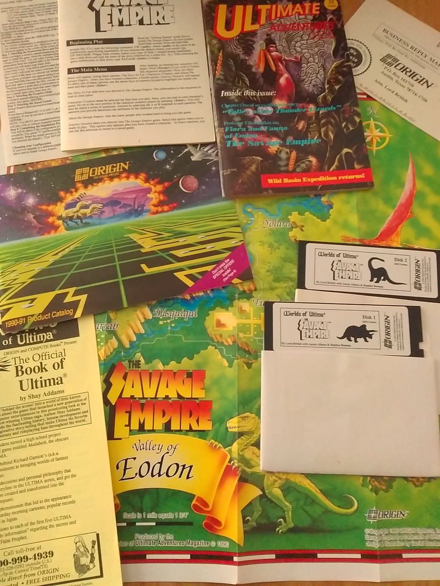 Latest addition to my modest #Ultima collection. I love the art and detail on the box.