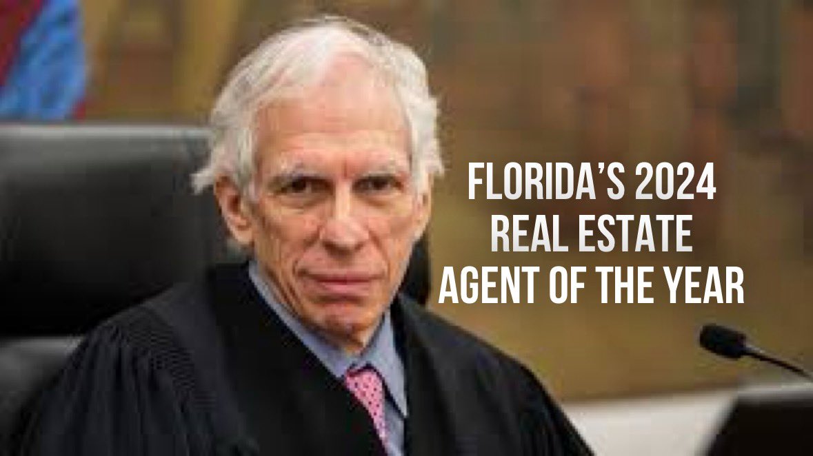 GrantCardone's tweet photo. This NYC Judge will sell more real estate in Florida than all the real estate agents &amp; broker’s combined.

His overreach in Trump case will
cost NYC immeasurable amounts of revenue that will take decades to reverse. 

“CardoneCapital doubles down in Florida, Texas &amp; Arizona,” GC https://t.co/WRILjvZvoe