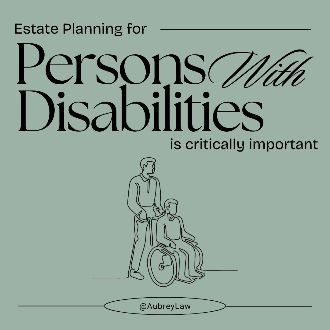 Why is it so important to get this right? You want to ensure that by leaving a loved one with special needs an inheritance, it does not kick them off of much needed government benefits they are either receiving currently or might be receiving in the future. #SpecialNeedsPlanning