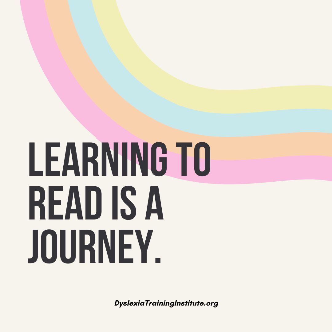 Learning to read is not a straightforward process. It's a journey and each child learns at their own pace. #dyslexia