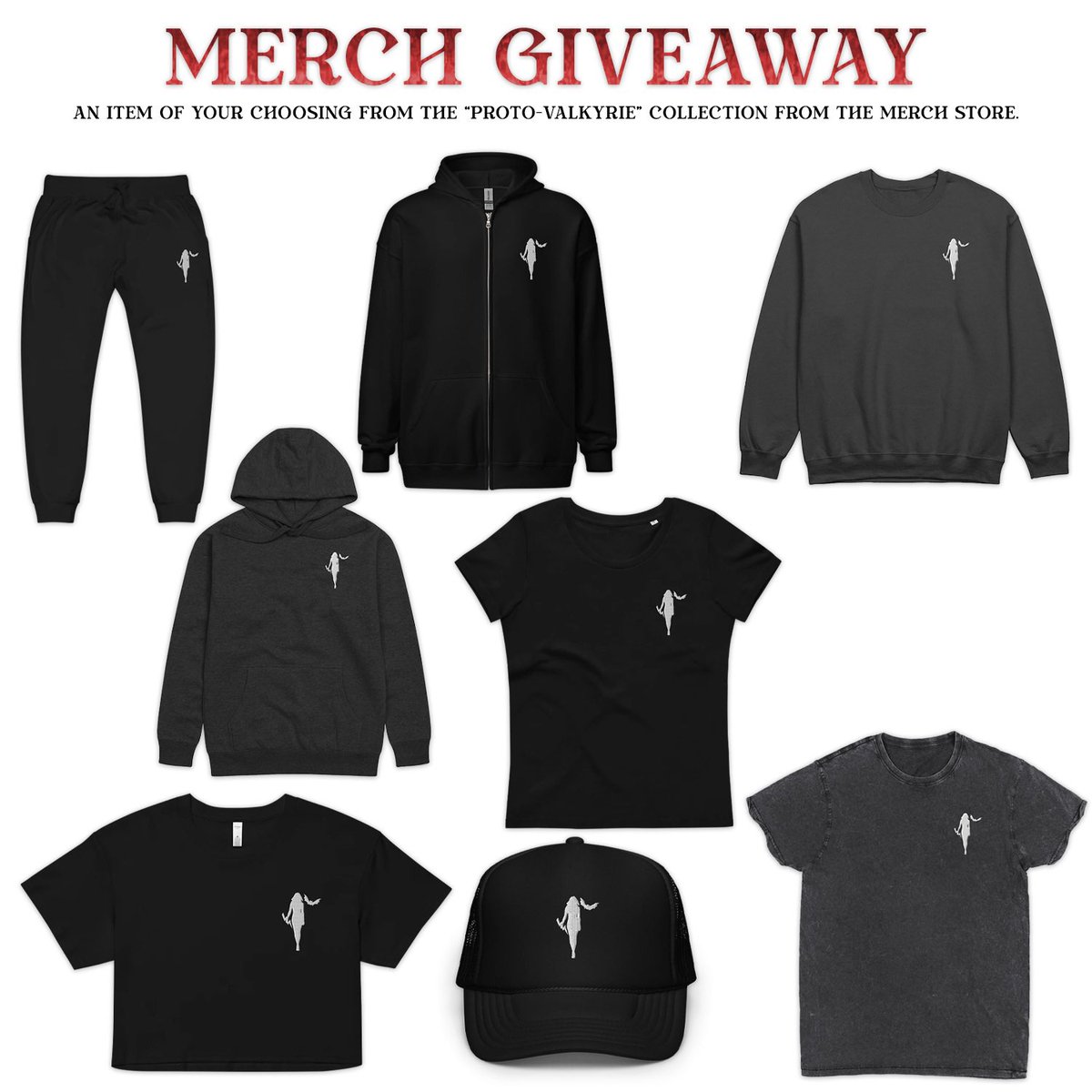 We’re giving away one item from the “Proto-Valkyrie” collection to one of you. To see the full collection and all the colors available, head over to the store—kresleycoleshop.com! 

To enter, RT this post. Open internationally. We will randomly pick someone in 48 hours.