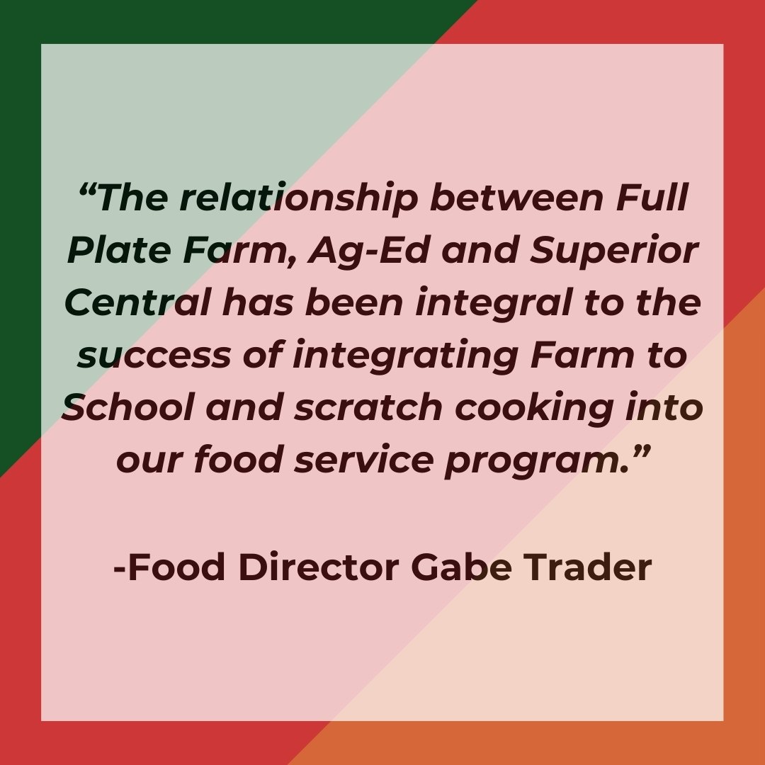 Our story this month features Gabrielle (Gabe) Trader, Food Director for Superior Central Schools. The Superior Central School District is located in the Upper Peninsula. To read more visit tencentsmichigan.org/whos_feeding_o….