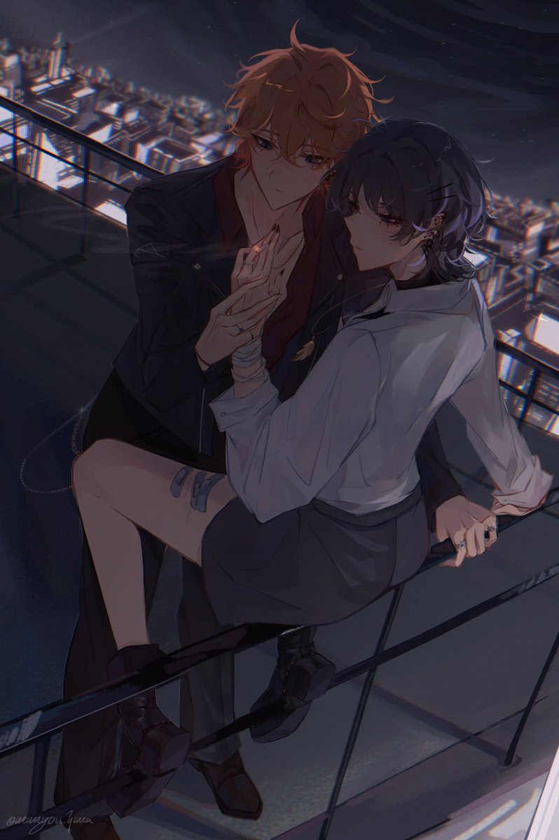 I’m never drawing backgrounds again 

#chiscara #genshinimpact