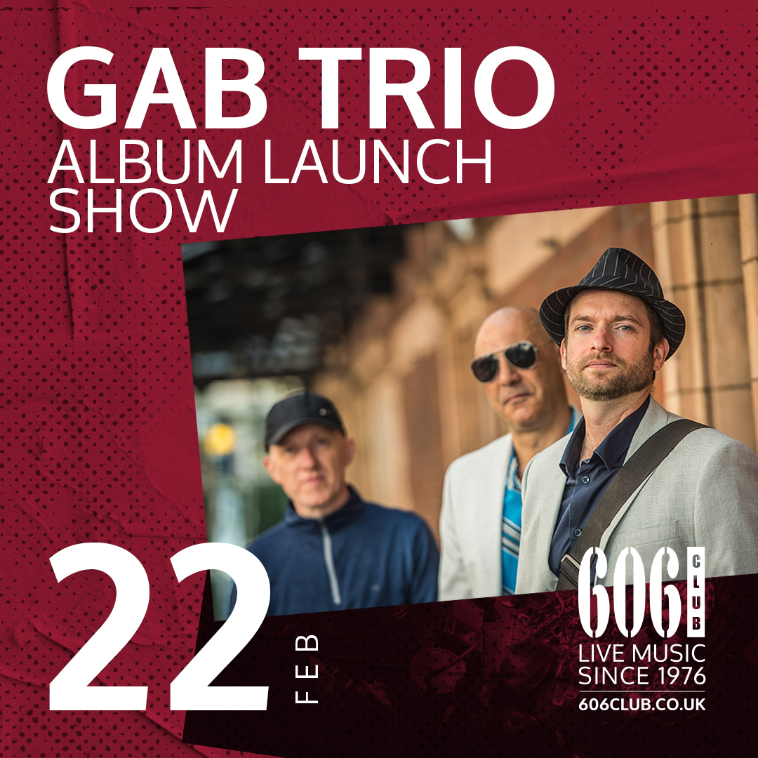 The 606 Club (@606club) on Twitter photo The GAB Trio - @Clementregert #GianlucaCorona & <a href="/staylordrums/">Steve Taylor Music</a> - launch their debut #album at the Club tomorrow Thursday!
With special guests Bea Asurmendi, Josie Frater & <a href="/rfratertaylor/">Rosie Frater-Taylor</a>.
#jazz, #samba, #flamenco & more.
Book: 606club.co.uk/events/ The GAB Trio - @Clementregert #GianlucaCorona & <a href="/staylordrums/">Steve Taylor Music</a> - launch their debut #album at the Club tomorrow Thursday!
With special guests Bea Asurmendi, Josie Frater & <a href="/rfratertaylor/">Rosie Frater-Taylor</a>.
#jazz, #samba, #flamenco & more.
Book: 606club.co.uk/events/