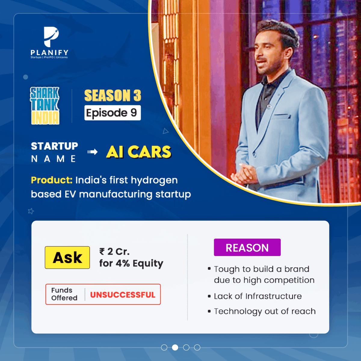 PlanifyIndia's tweet image. we explore three startups that pitched their business models to the Sharks and delve into the factors contributing to their successful deals. 

@sharktank

Read in details: shorturl.at/nuADU

#planify #SharkTankIndiaSeason3OnSonyLIV