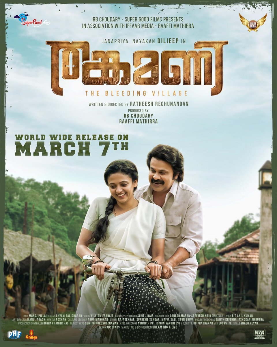 unnirajendran_'s tweet photo. #Thankamani in theaters on March 7th..!!

#Dileep https://t.co/nzqeh7iQ2D