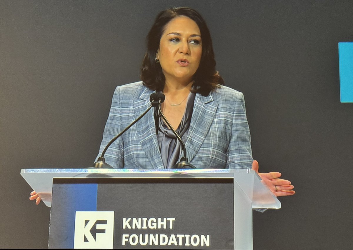 Michael Bolden 🏳️🌈 (@michaelbolden) on Twitter photo “Democracy is not easy to rebuild once it’s torn down.” <a href="/mwadsworth/">Maribel Pérez Wadsworth</a>, president of <a href="/knightfdn/">Knight Foundation</a>, sets the stage for her first Knight Media Forum as head of the philanthropy. #KMF24 Stream the mainstage sessions here. knightfoundation.org/events/knight-… “Democracy is not easy to rebuild once it’s torn down.” <a href="/mwadsworth/">Maribel Pérez Wadsworth</a>, president of <a href="/knightfdn/">Knight Foundation</a>, sets the stage for her first Knight Media Forum as head of the philanthropy. #KMF24 Stream the mainstage sessions here. knightfoundation.org/events/knight-…