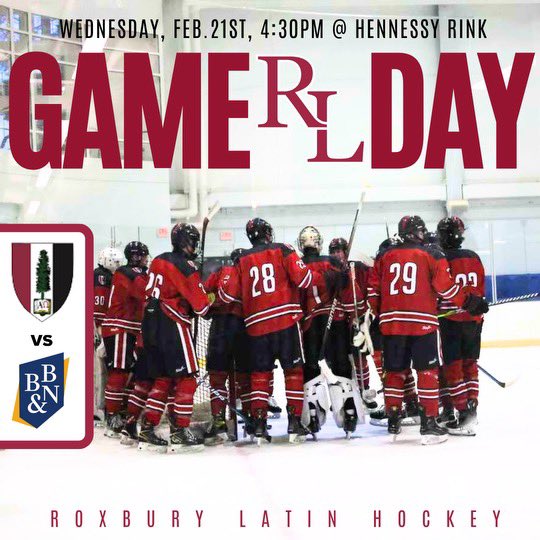 🚨GAME DAY🚨

🏟️ Hennessy Rink
⏰ 4:30PM
🆚 BB&amp;N