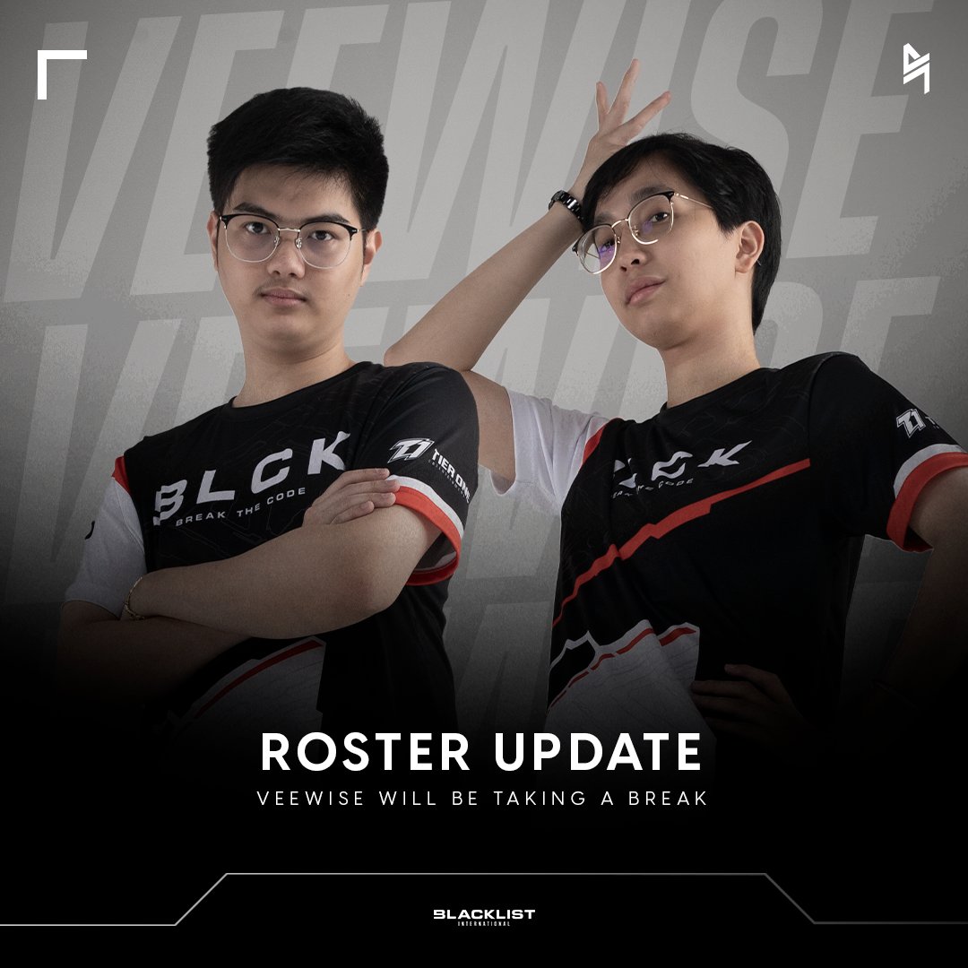 The management of Blacklist International has mutually agreed with OhyMyV33nus and Wise for them to continue their hiatus from competitive play. They will take this time to focus on other endeavors such as streaming, content creation, and other professional matters. We hope you