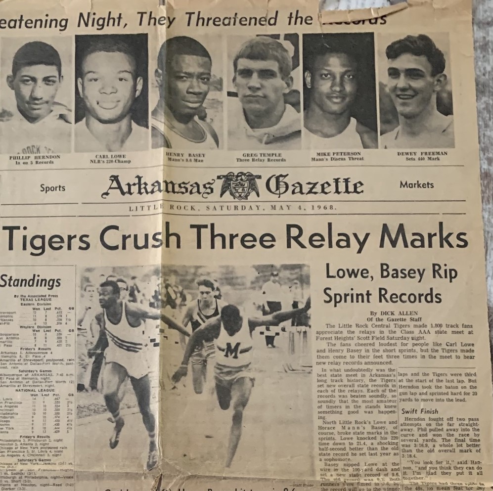 arkansastalks's tweet photo. AR Talks radio honors Arkansas’ 1968 Track athletes Bill Brooks, Rev. Robert Palmer Sr., Phillip Herndon, and Henry Basey. 
You may listen live at https://t.co/LS3ggZdIS8
#BetterTogether #arpx #PowerinSharing #KABF #ARTalks https://t.co/xai3rg0zxt