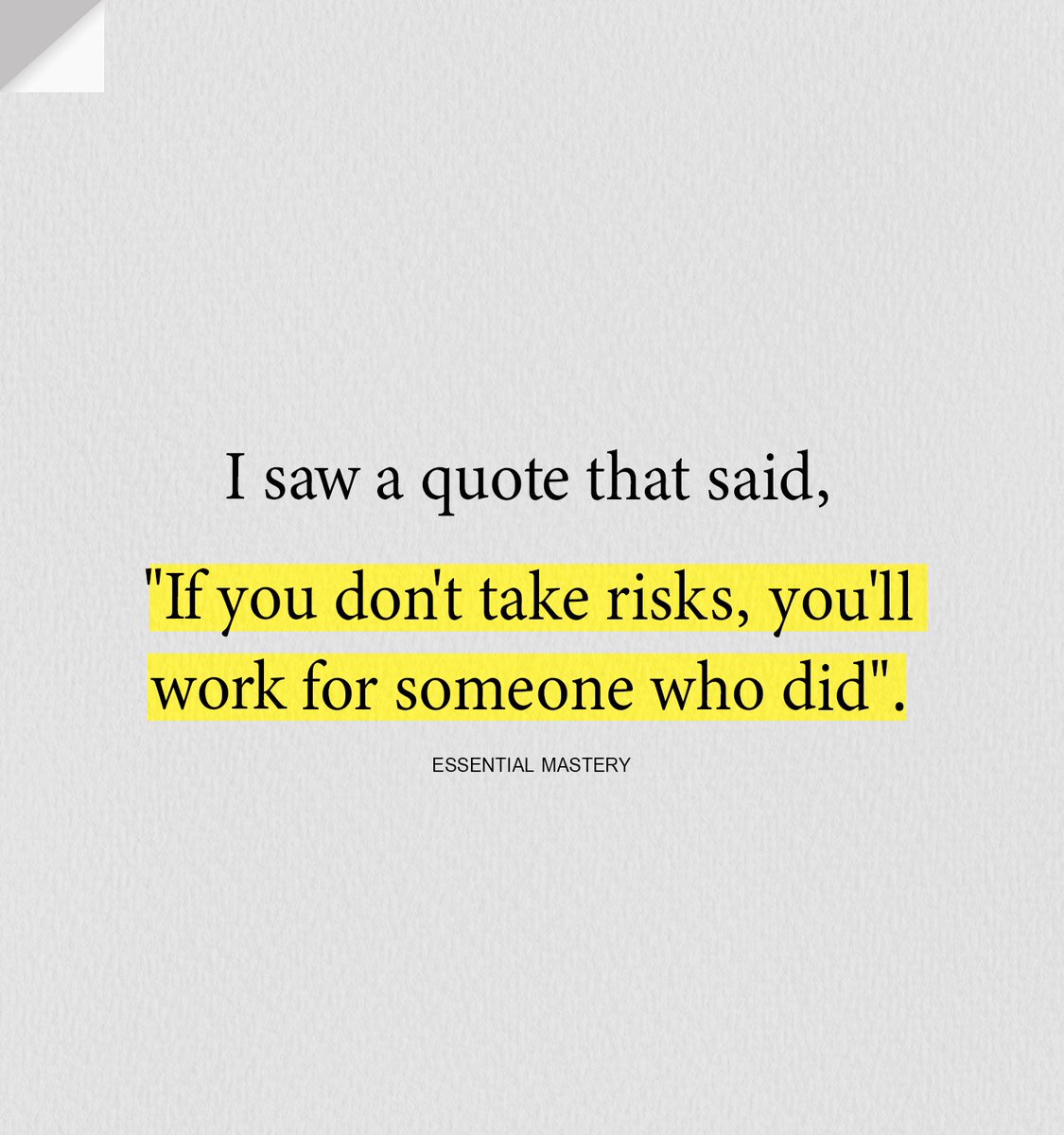 EssentialMastry's tweet photo. A Reminder https://t.co/sGrWiYrhLE