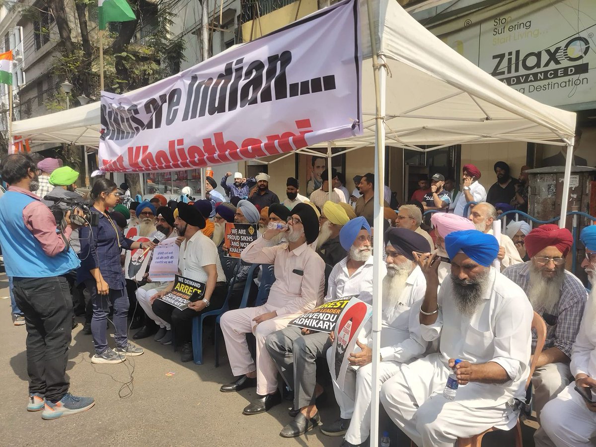 SamratPakhira's tweet image. #Sikh #SikhProtest #WestBengal #BJPHataoDeshBachao #ShameOnBJP
