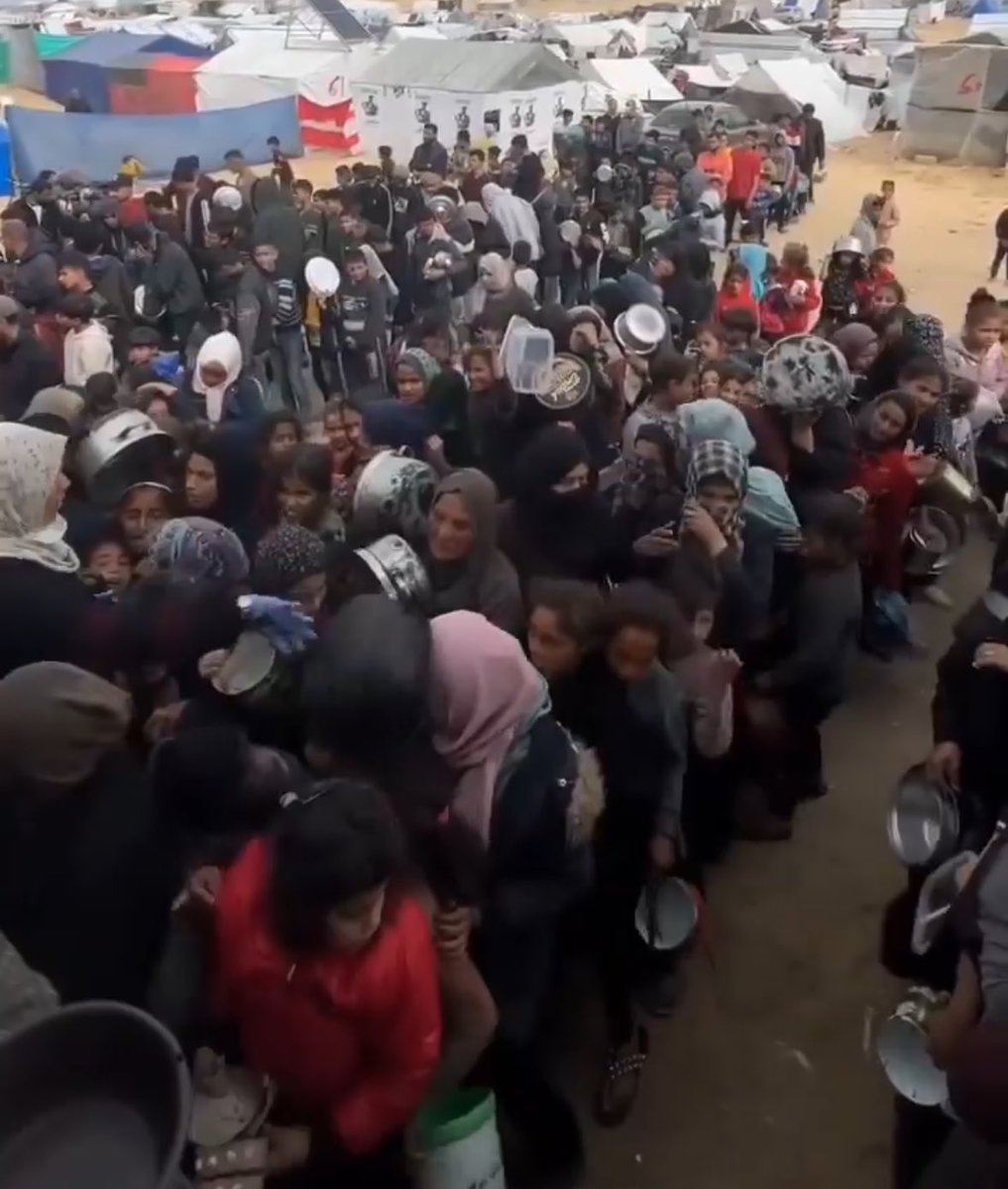 4 children died in Gaza today as a result of hunger. When will Israel human rights violations end - if not now?