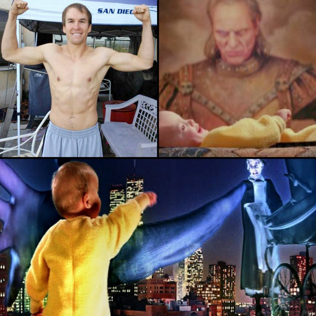 makakko3's tweet image. Henry Deutschendorf 🇺🇸 (1988-2017)
Uno de los bebés gemelos que interpretó a "Baby Óscar" en #Ghostbusters2 (1989) sufría de trastorno esquizoafectivo (enfermedad mental q combina esquizofrenia con desorden bipolar) y que acabaría quitándose la vida en 2017 con 29 años
DEP