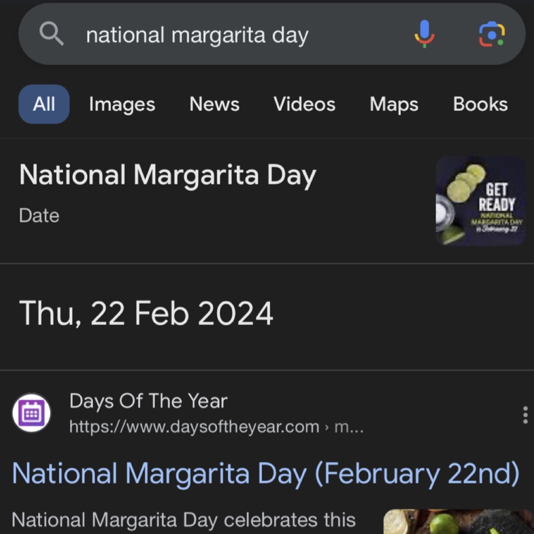 It's my kinda day 😂🍹 #NationalMargaritaDay