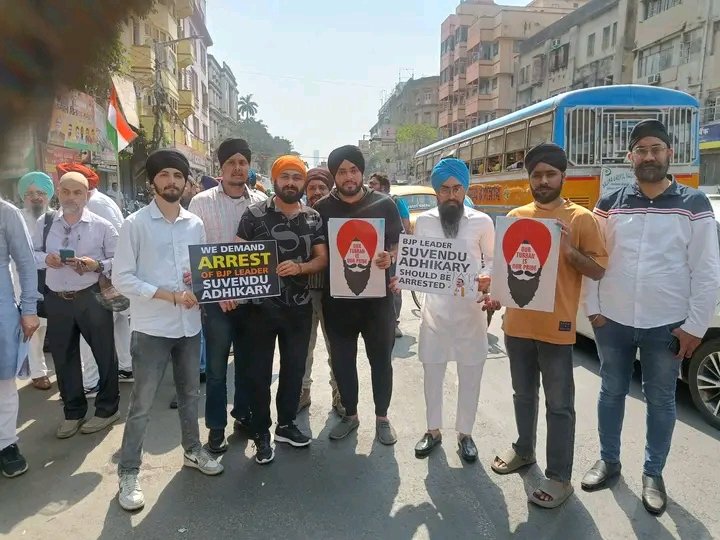 ShahbazAitc's tweet photo. Sikhs are Indian
Not Khalistani
Their TURBAN is their PRIDE.
Ashamed of @BJP4India , using the word ‘#Khalistani’ for an IPS Sikh Officer 😔
The #SikhCommunity is on the Road showing Protest & till now No Apology from PM @narendramodi 😔
#BJPExposedAgain #BJPHataoDeshBachao https://t.co/cHgInh2f31