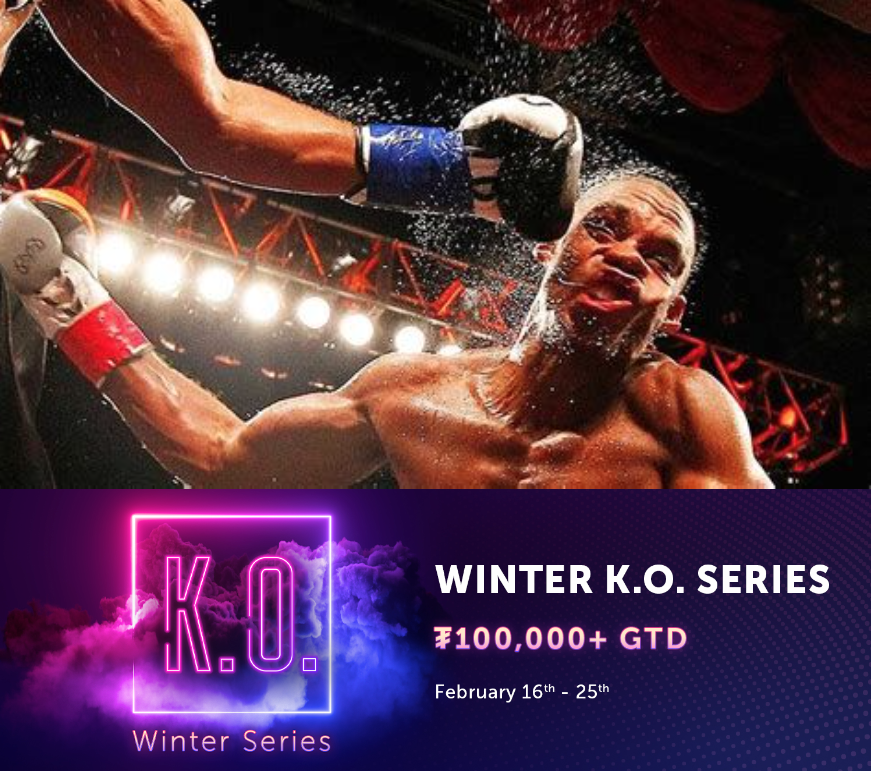 CoinPoker_OFF's tweet photo. 🥊 Ready to fight again on #CoinPoker? 🥊

Today's Winter #KOSeries schedule👇

👉 17:30: $20 KO ($800 GTD)
👉 18:30: $50 KO ($1,250 GTD)
👉 19:30: $100 KO  ($2,500 GTD)
GL! 😎
ℹ️ https://t.co/RozaupxPAh
#CryptoGaming #CryptoPoker https://t.co/IfuXWixiOQ