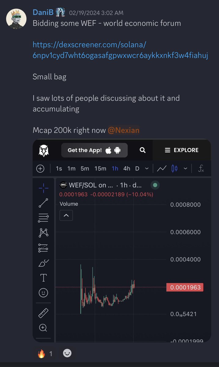 NexusOfCrypto's tweet photo. Nexians printing on $WEF - 4x in 3 days 💰 https://t.co/DUQpBK50nv