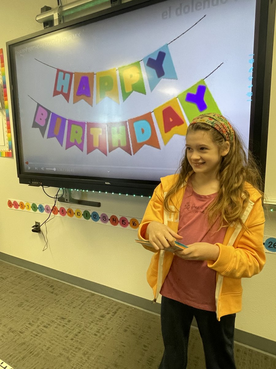 Yesterday, we got to celebrate this little lady!
Happiest of Birthdays to this chickadee. 🎂🥳
We are so blessed and grateful to be her teachers!

<a href="/GrapevineMiddle/">Grapevine Middle</a> 
<a href="/Kristi_Hutch/">Kristin Hutcherson</a>