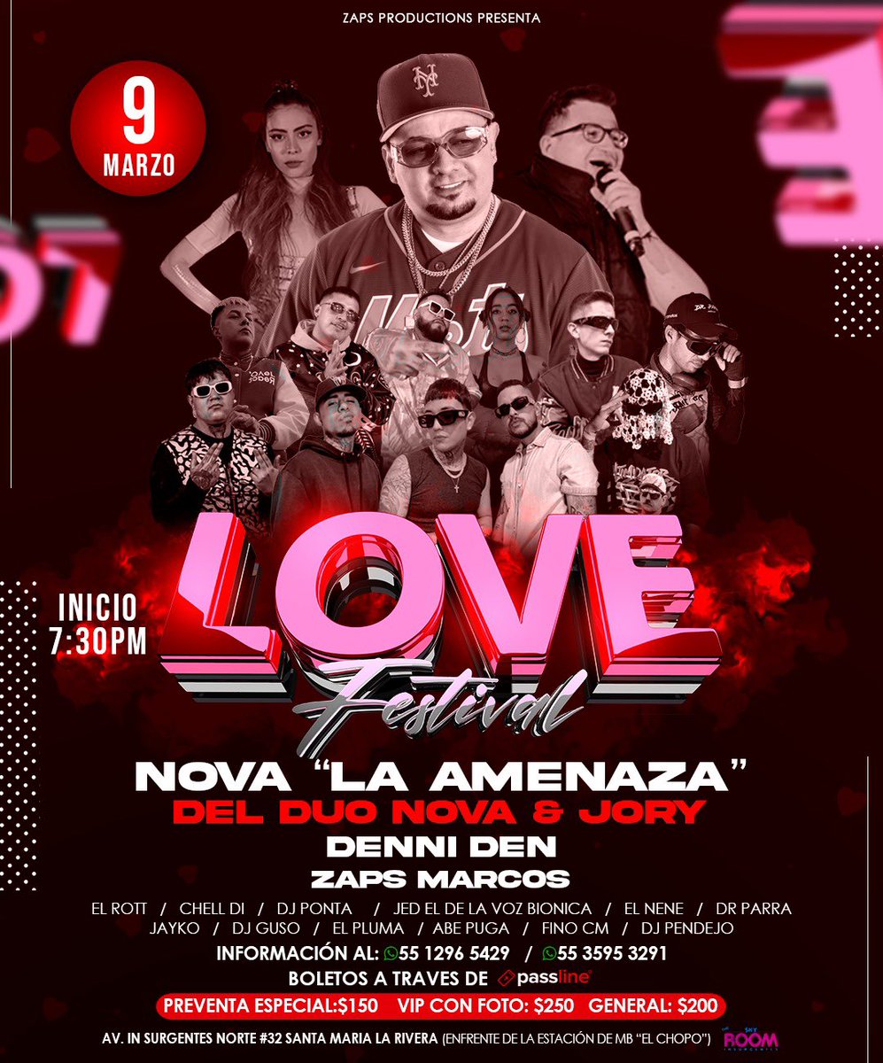 Zapsmarcos's tweet photo. Estaré en el love festival, venta de boletos en Passline https://t.co/GlfN96be7v
