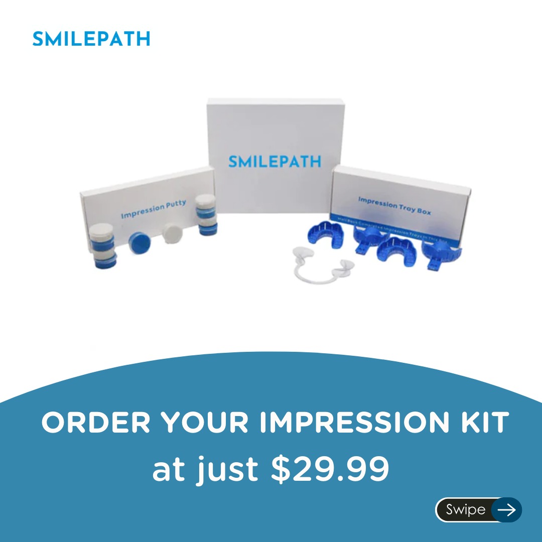 SmilePathAus's tweet photo. A flawless smile is just an impression away! Grab your SmilePath Impression kit for $29.99 and get closer to the smile you've always imagined. β¨π Get your Impression Kit https://t.co/VbxI9OMVTl here!
#SmilePath #ClearAligners #Aligners #Smile #Beauty #ConfidentSmile #DentalCare https://t.co/e4ZVdQSRb8