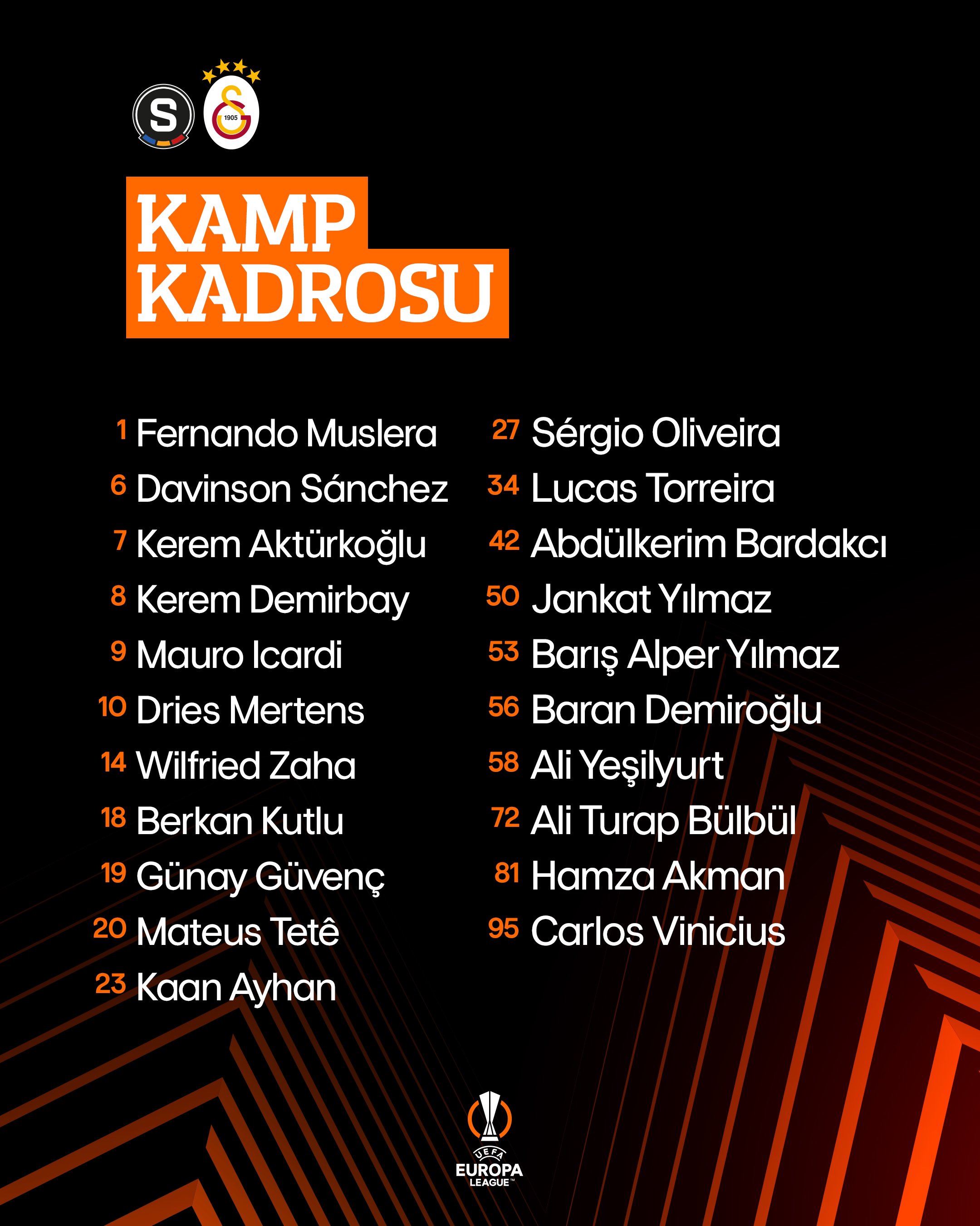 gs kamp kadrosu
