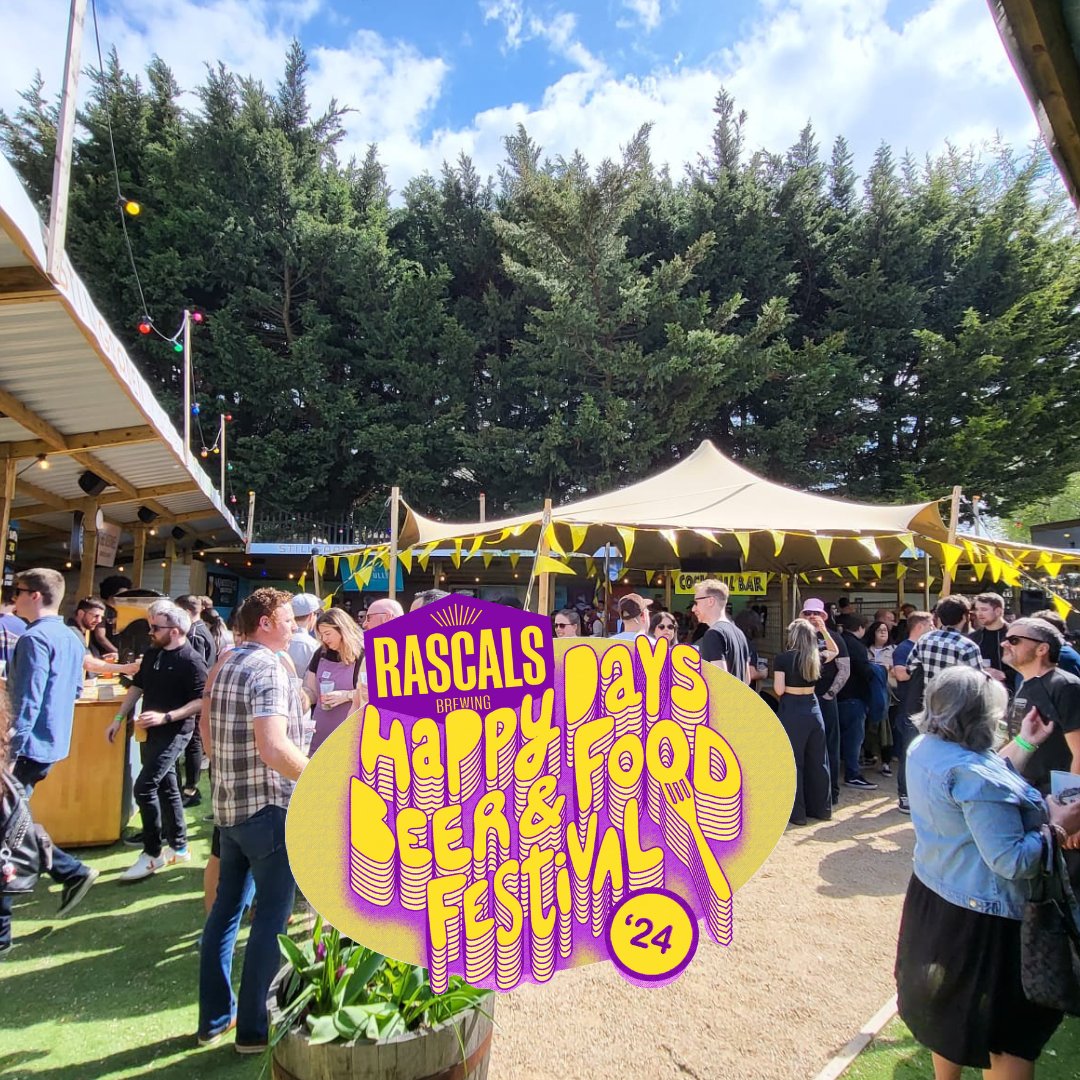 🚨🚨🚨 Happy Days Festival 2024 🚨🚨🚨

Our 4th annual Happy Days Beer &amp; Food Festival is back! Saturday May 4th and Sunday May 5th. Guest breweries, guest taps, food trucks, tunes, brewery tours, and loads of craic!

The lineup and tickets:

eventbrite.ie/e/happy-days-b…