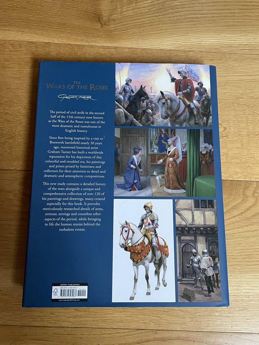 lisalovesbooks6's tweet photo. It finally arrived! And it’s absolutely beautiful! I can’t wait to read it properly @OspreyBooks #grahamturner #warsoftheroses #books https://t.co/LjopDZjGpl