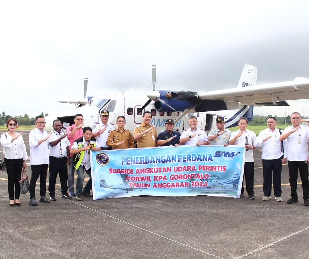 Wagub Kandouw Resmikan Penerbangan Perdana SAM Air Manado – Siau dlvr.it/T33Jhn