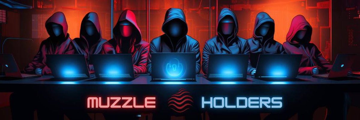 Muzzle_Holders's tweet image. #MuzzleToken #MUZZLEPACK 🥷🏽⛩️🦾🔥🌋