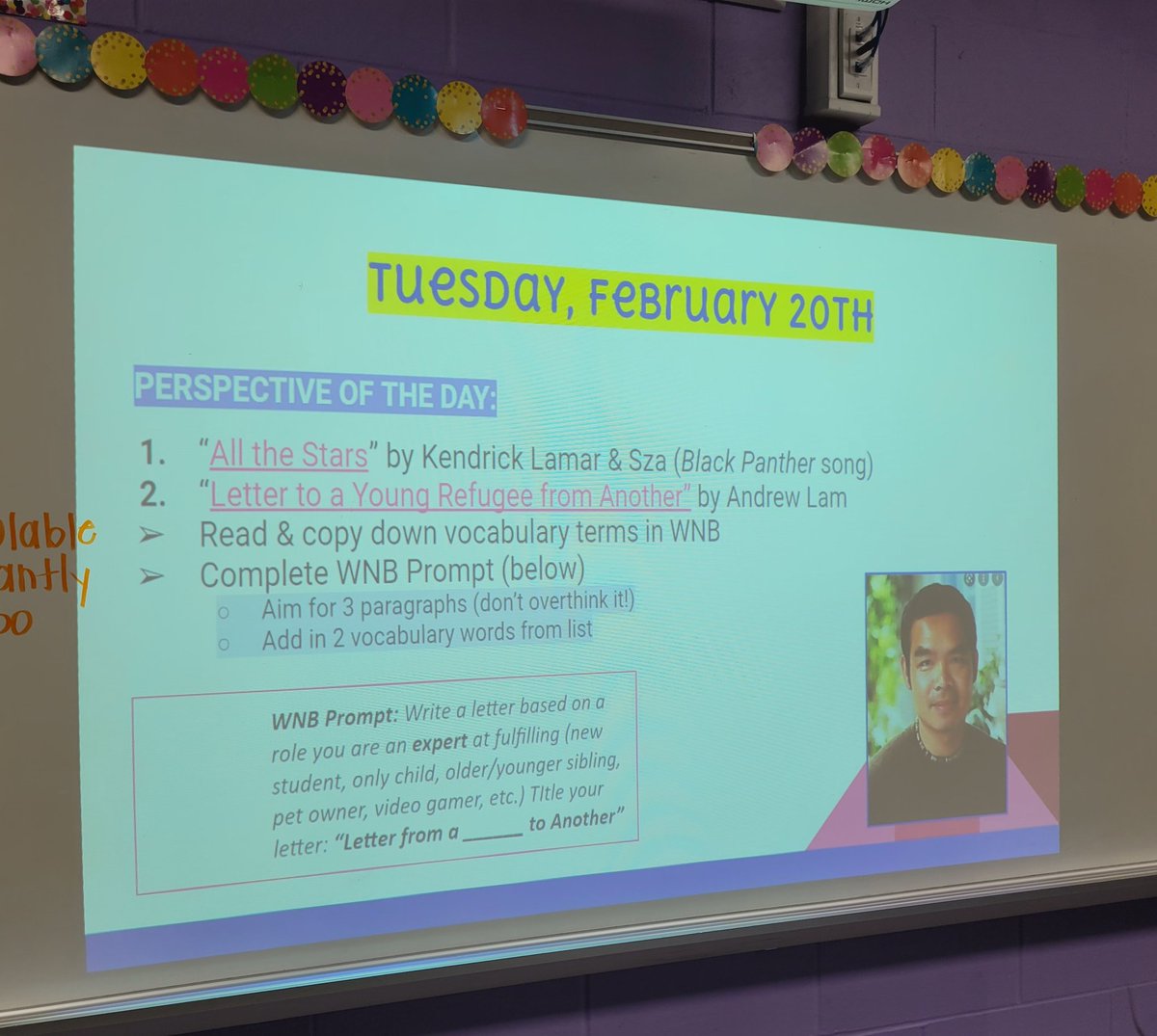 Recipe for a great Writing Workshop:
✅️ coffeehouse jazz music
✅️ dim lighting
✅️ Writer's Notebooks
✅️ engaging prompt (swipe)

Wednesday Writing Workshop is a success!