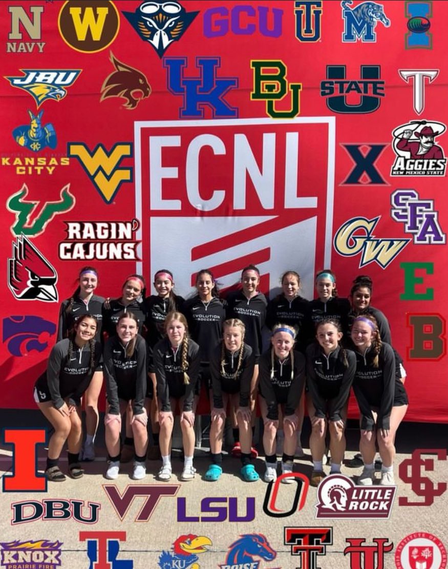 We had a successful weekend at ECNL Dallas! Our team went 2-1 with a 6-1 win against Tulsa FC, 4-1 Win against PACNW FC, and tough 1-0 loss to FC Dallas. Thank you to all of the Coaches for coming out to watch our games! @ECNLgirls @ImYouthSoccer @Evolution_SC14