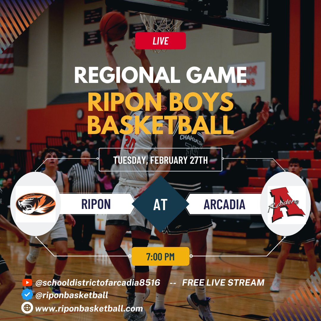 Ripon Basketball tweet media