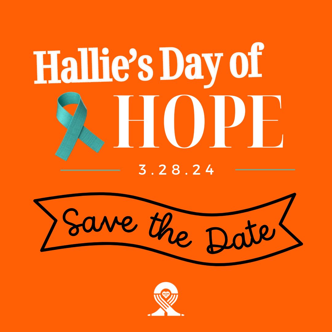 Our favorite day of the year is just over a month away! 

What's Hallie's Day of Hope? It's a day we invite you to do something kind for someone in memory of what would've been Hallie's 7th birthday this year 🧡