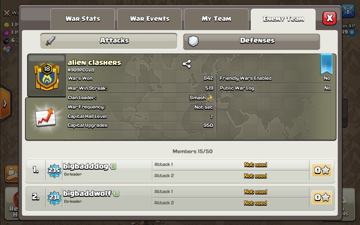 No more #1 war win streak in the world
Rip 519 🚮