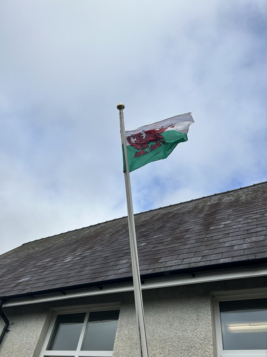 Baner newydd🏴󠁧󠁢󠁷󠁬󠁳󠁿
