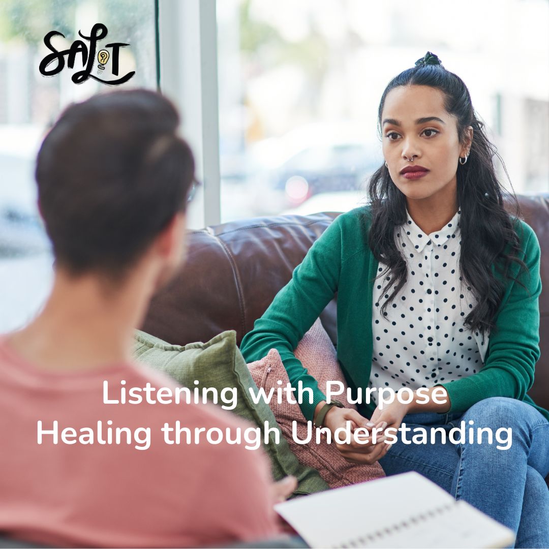 salt_coaching's tweet image. Empathy is the greatest gift we can offer. At SALT, we understand the power of active listening in healing and transformation. Take a moment to truly hear others, and watch as healing begins. #purposefulliving #purposefullistening #listenwithpurpose #healingenergy #healinghearts