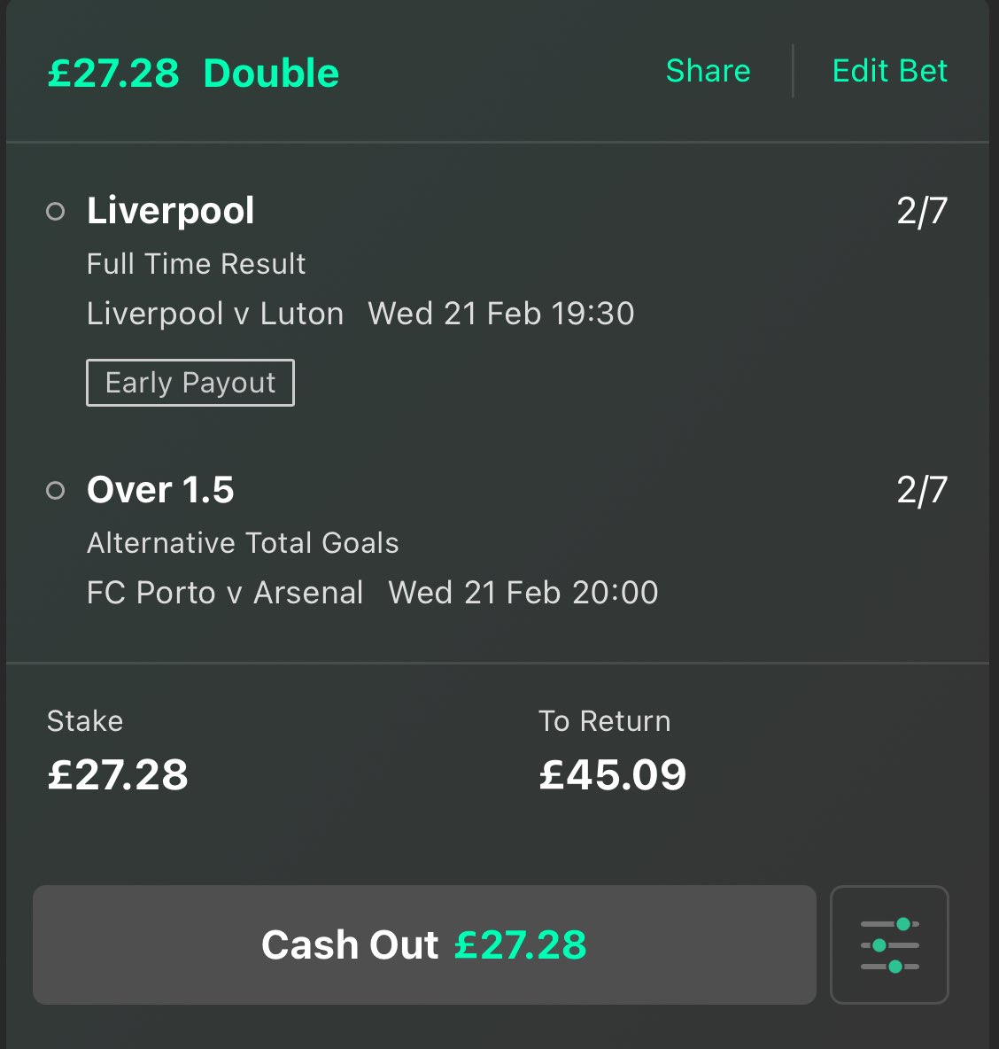 JonesyBets10's tweet photo. Bet 2 of £20-£500 challenge🚨

@Bet_247_ 🤝🏻 https://t.co/XdLWzJG8HJ