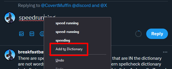breakfastbat's tweet photo. @CovertMuffin @discord @X This is what it looks like in my browser, the option is also in DIscord https://t.co/w4UutYimDC