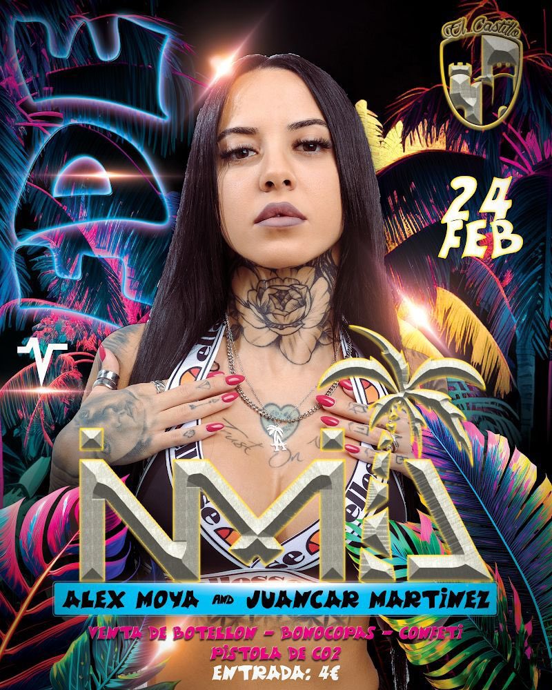 Ya estamos de vueltaa!🤪
 
🗓️SÁBADO 24 de FEBRERO

📌 El Castillo Disco

❗️ENTRADA: 4€

❗️ SORTEO DE UNA ENTRADA:
        •Seguirnos
        •Like y RT

🥳Suertee a todos! Nos vemoos!!🥳

⛔️PROHIBIDA LA ENTRADA A MENORES DE 16.⛔️
DNI FÍSICO.💳