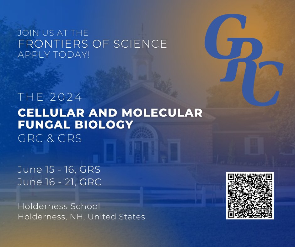Check out program for the Cellular & Molecular Fungal Biology Conference 2024. We will explore cutting-edge topics in Fungal Communication in all of its diverse forms. My co-chair @AnnaSelmecki & Vice-Chairs @ElaineBignell @DrValleyFever welcome you! grc.org/cellular-and-m…