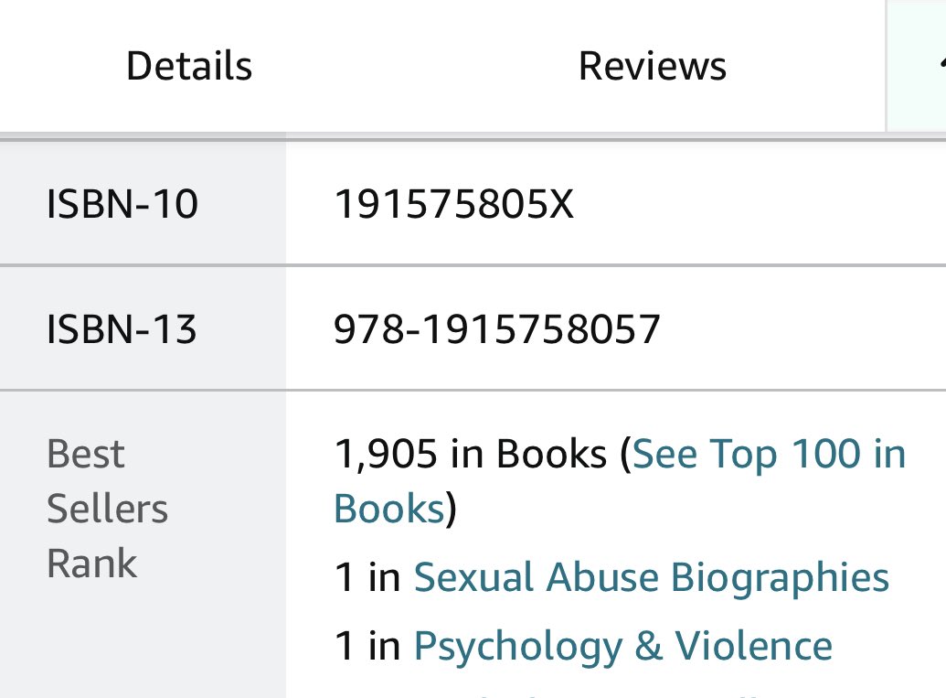 Seeing #TheFlyingChildStory  recognised as current number 1 in Psychology and Violence category is particularly gratifying. Ironic, as it was a psychology degree I was thrown out of by a course lead unable to support me with #CSA trauma! The benefit of it doing well, is that it