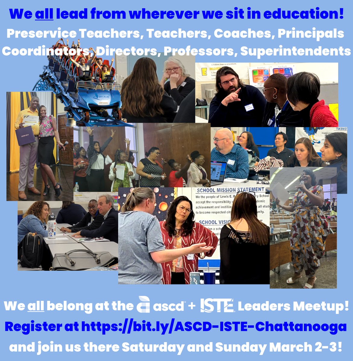 Walter McKenzie (@walterindc) on Twitter photo Not exclusively administrators....LEADERS! Join us! bit.ly/ASCD-ISTE-Chat… <a href="/hamcoschools/">Hamilton County Schools</a> <a href="/BradleySchools/">Bradley Co. Schools</a> <a href="/PolkTNSchools/">Polk TN Schools</a> <a href="/SequatchieTN/">Sequatchie County</a> <a href="/madisoncountytn/">Madison County TN</a> <a href="/TennesseeASCD/">TN ASCD</a> <a href="/TNedu/">TN Dept of Education</a> <a href="/etsu/">ETSU</a> <a href="/tosstn1975/">TOSS</a> <a href="/TnPrinAssoc/">TN Principal Assoc</a> <a href="/hollowayreader/">Jessica Holloway</a> @elakirby79 <a href="/DonnaMNeary/">DMN</a> Not exclusively administrators....LEADERS! Join us! bit.ly/ASCD-ISTE-Chat… <a href="/hamcoschools/">Hamilton County Schools</a> <a href="/BradleySchools/">Bradley Co. Schools</a> <a href="/PolkTNSchools/">Polk TN Schools</a> <a href="/SequatchieTN/">Sequatchie County</a> <a href="/madisoncountytn/">Madison County TN</a> <a href="/TennesseeASCD/">TN ASCD</a> <a href="/TNedu/">TN Dept of Education</a> <a href="/etsu/">ETSU</a> <a href="/tosstn1975/">TOSS</a> <a href="/TnPrinAssoc/">TN Principal Assoc</a> <a href="/hollowayreader/">Jessica Holloway</a> @elakirby79 <a href="/DonnaMNeary/">DMN</a>