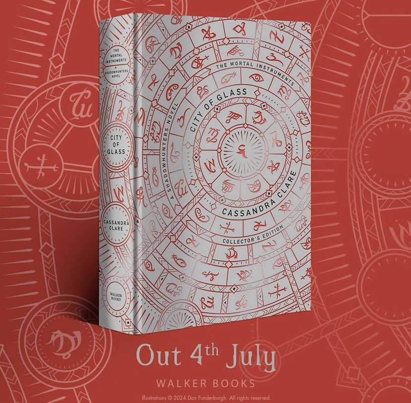 UniversoDSilvia's tweet photo. ⚠️ATENCIÓN⚠️
El 4 de julio saldrá la edición coleccionista de #CityOfGlass de @cassieclare. Incluirá una carta escrita por la autora. https://t.co/tz5DHtfSoj