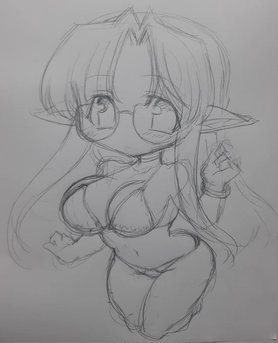 うちのこらくがき(自宅)してお夜勤いきましょ 