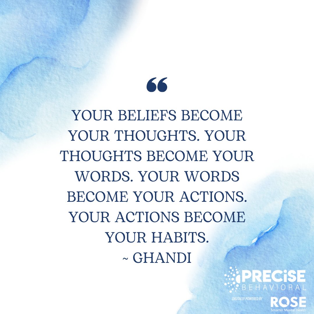 How you talk to yourself is the first step to changing your actions and habits. Positive self-talk is essential to our well-being. Download our app today to read more about the benefits of positive thoughts and how to achieve them. #mentalhealthawareness #mentalhealth